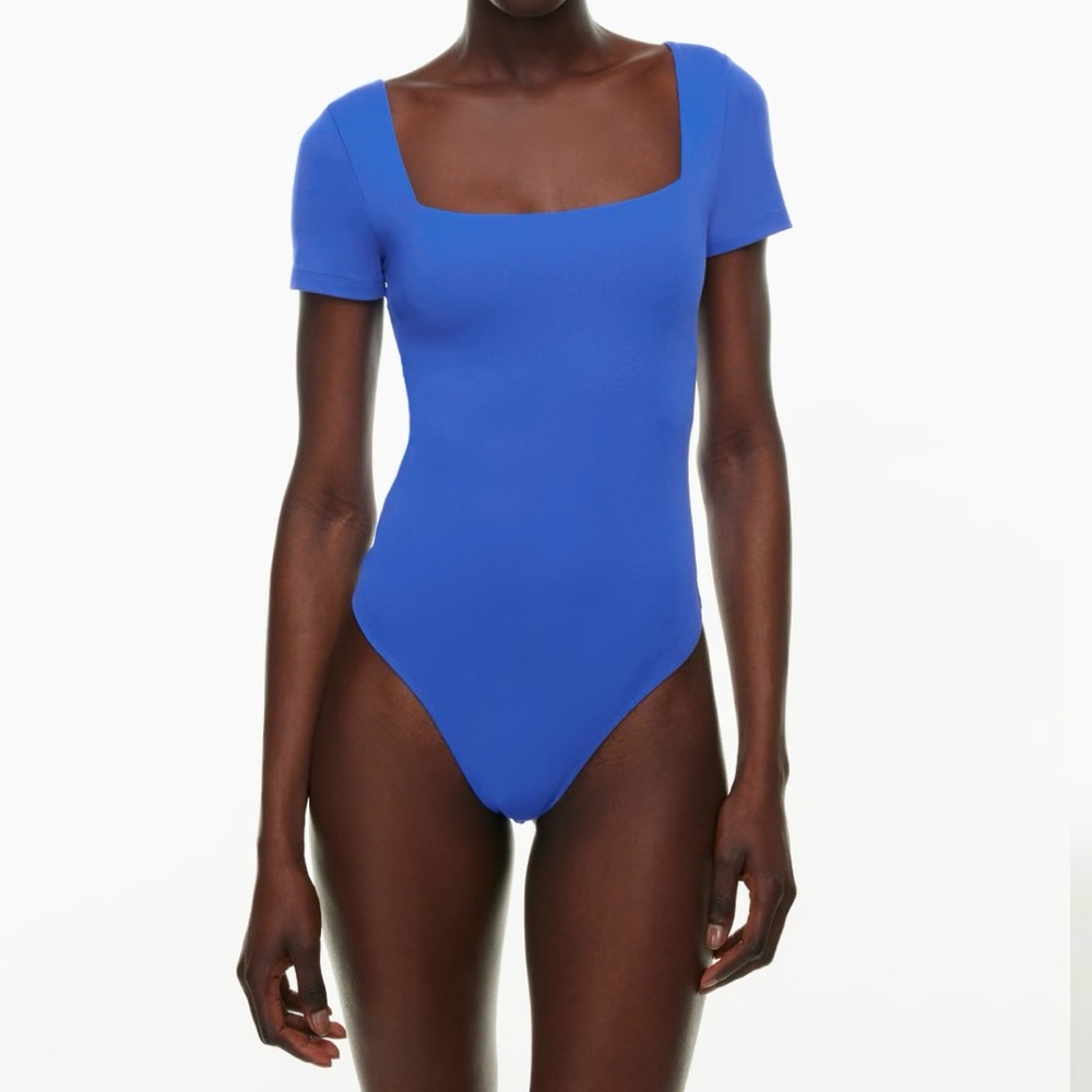 ARITZIA — Blue Contour Bodysuit